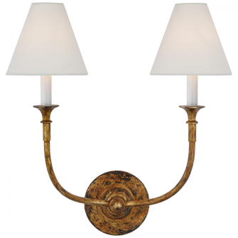 Piaf Double Sconce (279|TOB 2451AG-L)