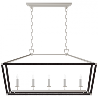 Darlana Medium Rattan Wrapped Linear Lantern (279|CHC 5765PN/BRT)
