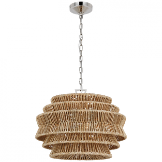 Antigua Small Drum Chandelier (279|CHC 5015PN/NAB)