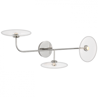 Calvino Large Arched Sconce (279|S 2691PN-CG)