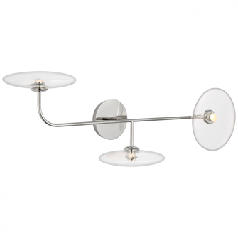 Calvino Large Arched Sconce (279|S 2691PN-CG)