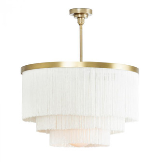 Regina Andrew Cabaret Fringe Chandelier (Ivory) (5533|16-1257IV)