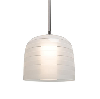 Besa, Mitzi 7 Stem Pendant, Frost, Satin Nickel Finish, 1x9W LED (127|1TT-MITZI7FR-LED-SN)