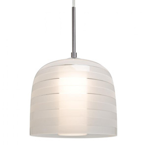 Besa, Mitzi 7 Cord Pendant, Frost, Satin Nickel Finish, 1x40W Medium Base (127|1JC-MITZI7FR-SN)