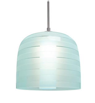 Besa, Mitzi 10 Cord Pendant, Cyan, Satin Nickel Finish, 1x9W LED (127|1JC-MITZI10CY-LED-SN)