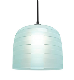 Besa, Mitzi 10 Cord Pendant, Cyan, Black Finish, 1x40W Medium Base (127|1JC-MITZI10CY-BK)