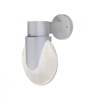 Besa, Prada Outdoor Sconce, Silver/Bubble, Silver Finish, 1x60W Medium Base (127|PRADASL-WALL-SL)