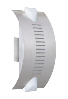Besa Bando Sconce, Opal/Silver, 2x5W LED (127|BANDOSL-LED)