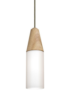 Besa, Nini Cord Pendant, Natural/Opal, Bronze Finish, 1x40W Medium Base (127|1JT-NININA-BR)
