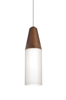 Besa, Nini Cord Pendant, Medium/Opal, Satin Nickel Finish, 1x40W Medium Base (127|1JC-NINIMD-SN)