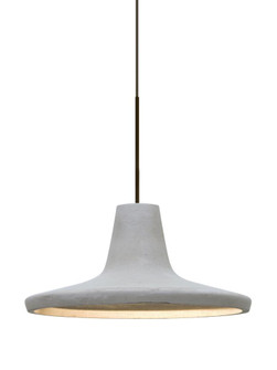 Besa Modus Cord Pendant For Multiport Canopy, Natural, Bronze Finish, 1x9W LED (127|X-MODUSNA-LED-BR)