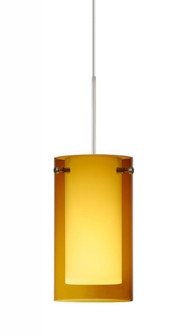 Besa Pendant For Multiport Canopy Pahu 4 Satin Nickel Transparent Armagnac/Opal 1x35W MAX GY6.35 (127|X-G44007-SN)