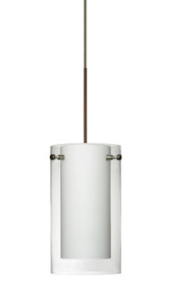 Besa Pendant For Multiport Canopy Pahu 4 Bronze Clear/Opal 1x35W MAX GY6.35 Base (127|X-C44007-BR)