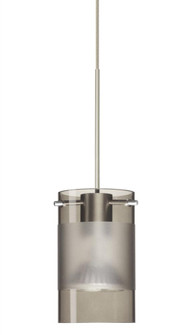 Besa Pendant For Multiport Canopy Scope Satin Nickel Smoke/Frost 1x50W Halogen Mr16 (127|X-6524ES-SN)