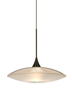 Besa Pendant For Multiport Canopy Spazio Bronze Gold/Frost 1x5W LED (127|X-6294GD-LED-BR)