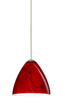 Besa Pendant For Multport Canopy Mia Satin Nickel Magma 1x5W LED (127|X-1779MA-LED-SN)