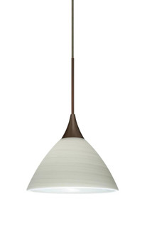 Besa Pendant For Multiport Canopy Domi Bronze Chalk 1x3W LED (127|X-1743KR-LED-BR)