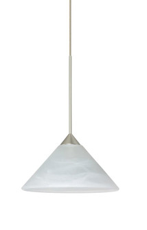 Besa Pendant For Multiport Canopy Kona Satin Nickel Marble 1x50W MAX GY6.35 Base (127|X-117652-SN)