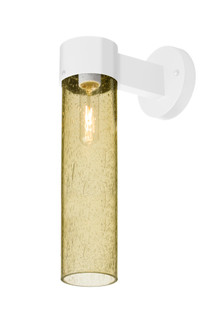 Besa, Juni 16 Outdoor Sconce, Gold Bubble, White Finish, 1x4W LED Filament (127|JUNI16GD-WALL-EDIL-WH)