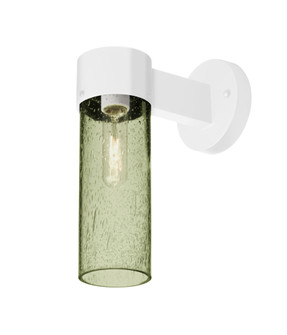 Besa, Juni 10 Outdoor Sconce, Moss Bubble, White Finish, 1x4W LED Filament (127|JUNI10MS-WALL-EDIL-WH)