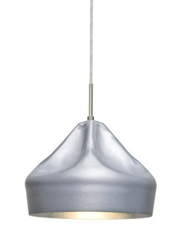 Besa Lotus Pendant For Multiport Canopy, Satin Nickel Finish, 1x9W LED (127|J-LOTUS-LED-SN)