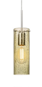 Besa, Juni 10 Pendant For Multiport Canopy, Gold Bubble, Satin Nickel, 1x4W LED Filam (127|J-JUNI10GD-EDIL-SN)