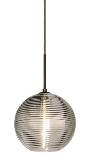 Besa Kristall 8 Pendant For Multiport Canopy Bronze Smoke 1x75W Medium Base (127|J-461602-BR)