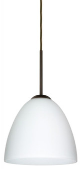 Besa Vila Pendant For Multiport Canopy Bronze Opal Matte 1x60W Medium Base (127|J-447007-BR)