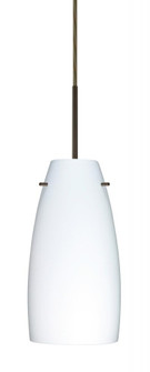 Besa Tao 10 LED Pendant For Multiport Canopy Opal Matte Bronze 1x9W LED (127|J-151207-LED-BR)