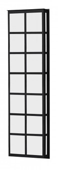 Besa Outdoor Bree 38 Black White Acrylic 3x60W B10 (127|BREE38-WA-BK)