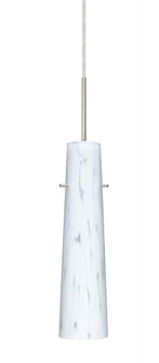 Besa Camino Pendant For Multiport Canopy Satin Nickel Carrera 1x5W LED (127|B-567419-LED-SN)