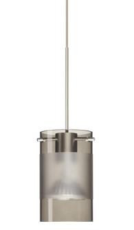 Besa Pendant Scope 4 Satin Nickel Smoke/Frost 1x50W MAX GY6.35 Base MR16 (127|1XC-6524ES-SN)