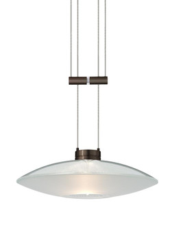 Besa Pendant Spazio Bronze Clear/Frost 1x50W Halogen (127|1XA-6294CL-BR)