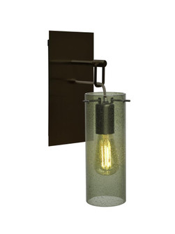 Besa Juni 10 Wall Pendant, Moss Bubble, Bronze Finish, 1x4W LED Filament (127|1WP-JUNI10MS-EDIL-BR)