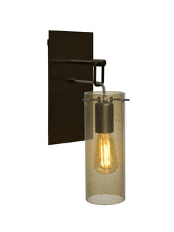 Besa Juni 10 Wall Pendant, Latte Bubble, Bronze Finish, 1x4W LED Filament (127|1WP-JUNI10LT-EDIL-BR)