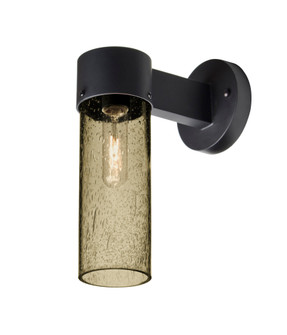 Besa, Juni 10 Outdoor Sconce, Latte Bubble, Black Finish, 1x4W LED Filament (127|JUNI10LT-WALL-EDIL-BK)