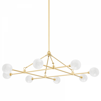 8 LIGHT CHANDELIER (57|4846-AGB)