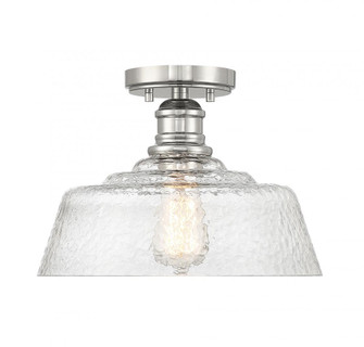 1-Light Ceiling Light in Polished Nickel (8483|M60070PN)