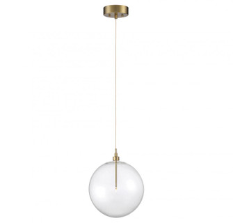 1-Light Pendant in Natural Brass (8483|M70114NB)