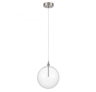 1-Light Pendant in Brushed Nickel (8483|M70114BN)