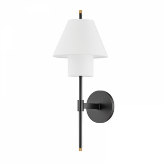 1 LIGHT WALL SCONCE (57|PI1899101-AGB/DB)