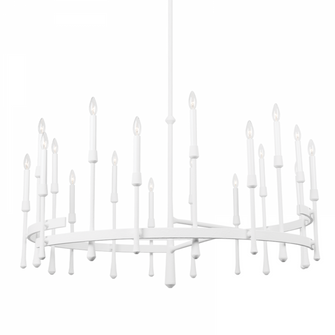 18 LIGHT CHANDELIER (57|2252-WP)