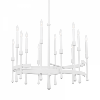 12 LIGHT CHANDELIER (57|2235-WP)