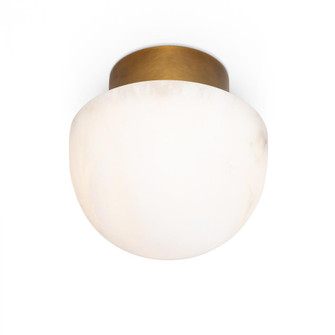 Regina Andrew Parker Alabaster Flush Mount (Natural Brass) (5533|16-1398NB)