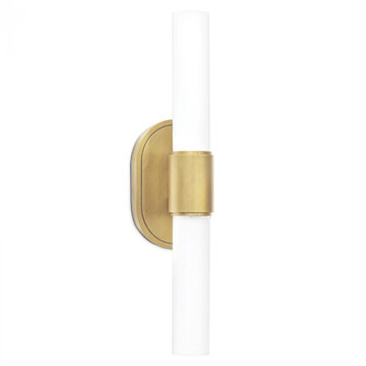 Regina Andrew Dixon Sconce Double (Natural Brass) (5533|15-1201NB)