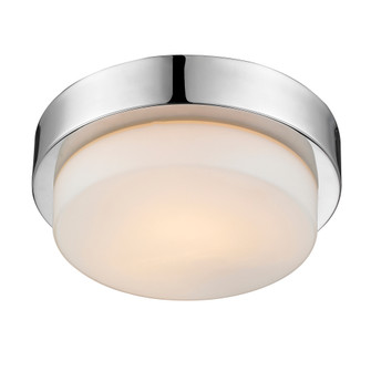 Wry Lighting Morgon 1-light Flush Mount in Chrome (36|1270-09 CH)