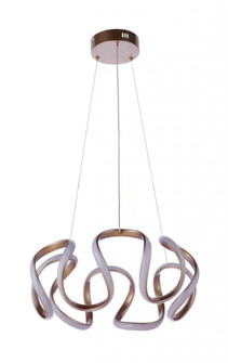 Pulse Dimmable LED Pendant in Chapagne Brass (20|55790-CHB-LED)
