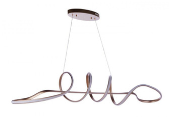 Pulse Dimmable LED Chandelier in Champagne Brass (20|55770-CHB-LED)