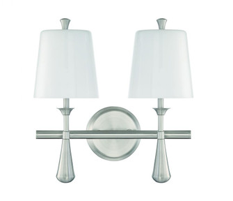 Palmer 2 Light Vanity in Brushed Polished Nickel (20|57402-BNK)