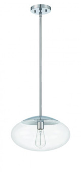 Gaze 1 Light 14'' Pendant in Chrome (20|56894-CH)